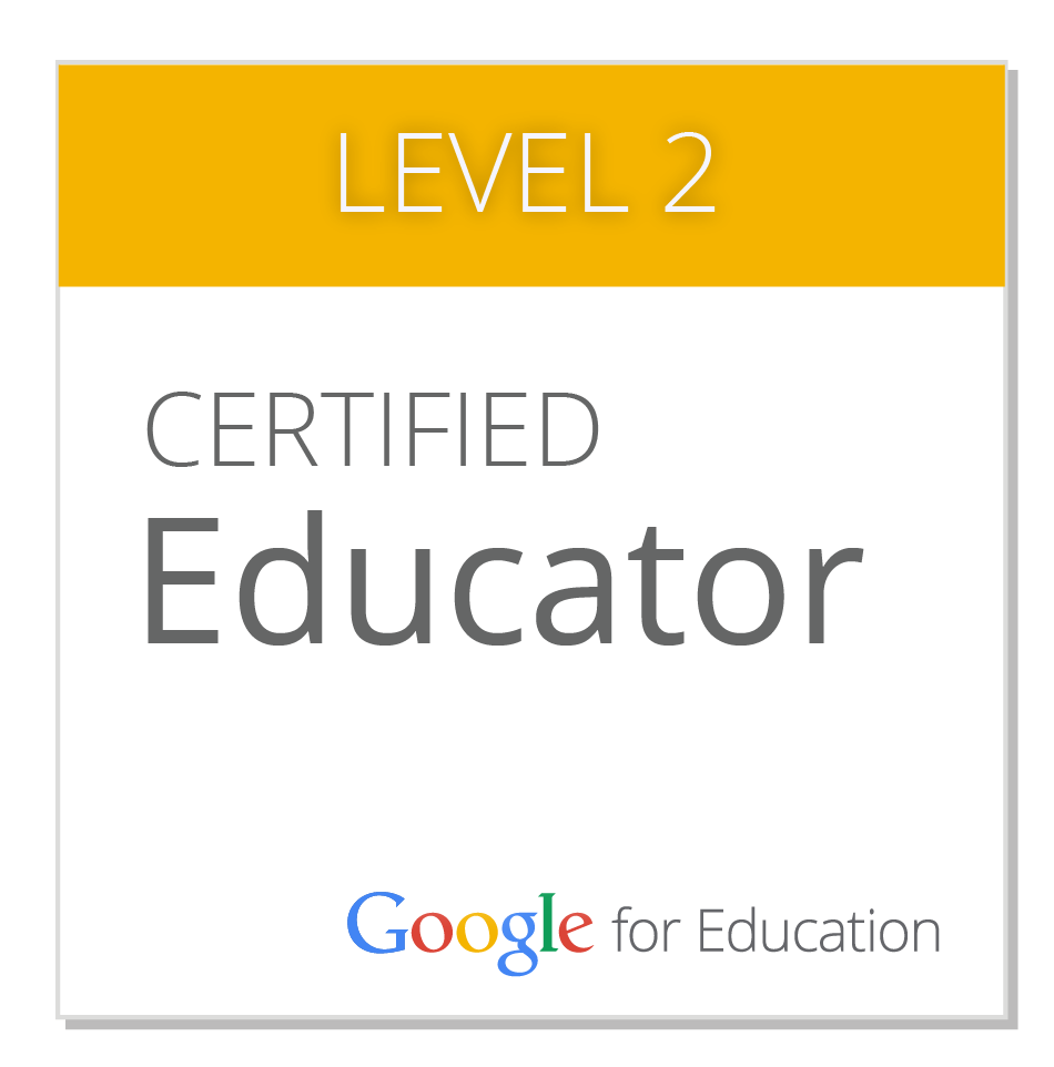 Google Certified Educator- Level 2